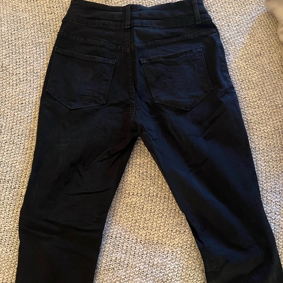 Black Distressed KanCan Jeans - Picture 2 of 4
